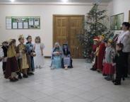 Колядники з дитячого садочка завітали до Львівського обласного управління лісового та мисливського господарства