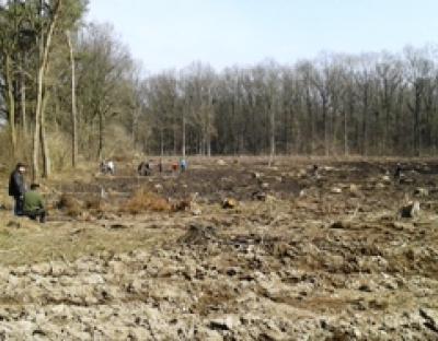 Учні Рудківського шкільного лісництва спільно з лісівниками відзначили Міжнародний  день лісів