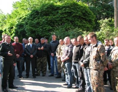 Працівники лісогосподарських підприємств Львівщини відбули у зону АТО для будівництва фортифікаційних споруд