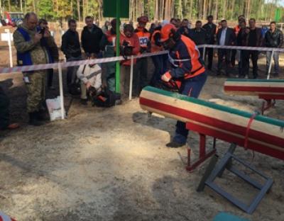 Відбулись змагання вальників лісу