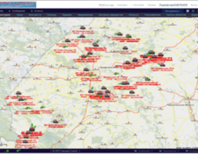 Моніторинг руху лісовозного транспорту