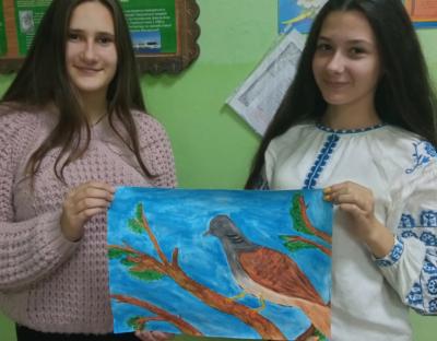 Учні Мостиського шкільного лісництва взяли участь у природоохоронній акції «Птах року – 2020»