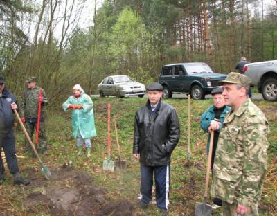 Громадська Рада при Львівському ОУЛМГ долучилася до посадки лісових культур