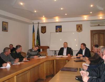 Про нараду з керівниками користувачів мисливських угідь області