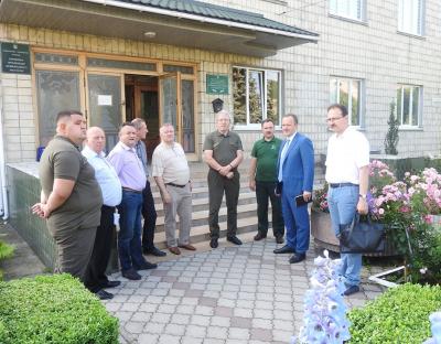 У ДП «Жовківський лісгосп» відбулась робоча зустріч з міністром екології Остапом Семераком