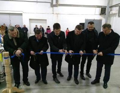 На Львівщині Володимир Бондар взяв участь у відкритті нового меблевого комбінату у Стрийському районі