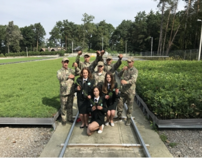 Візит переможців обласного етапу Всеукраїнського конкурсу учнівських лісництв у ДП "Львівський ЛСНЦ"