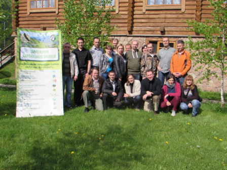 В національному природному парку «Сколівські Бескиди» відбувся тренінг щодо ідентифікації кажанів за допомогою бет-рекордерів у різноманітних біотопах