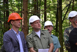 Виїзна нарада з проблемних питань всихання ялинових деревостанів у Карпатському регіоні