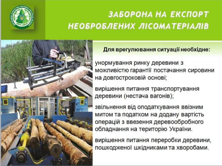 Держлісагентство: розвиток поглибленої переробки деревини можливий лише за умов комплексного підходу