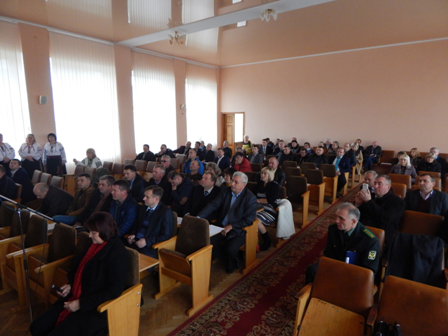 Доповідь щодо всихання соснових насаджень у ДП "Буський лісгосп" на сесії Буської районної ради