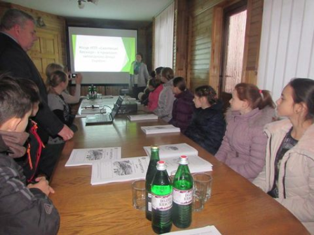 У НПП "Сколівські Бескиди" проведено відкриті екологічні уроки
